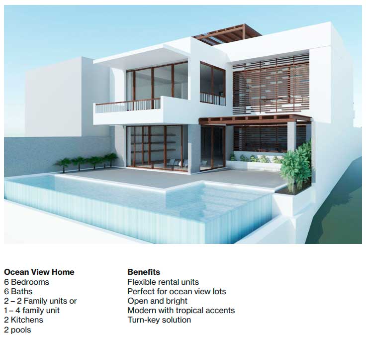 Lote con vista al mar en la comunidad de Tamarindo