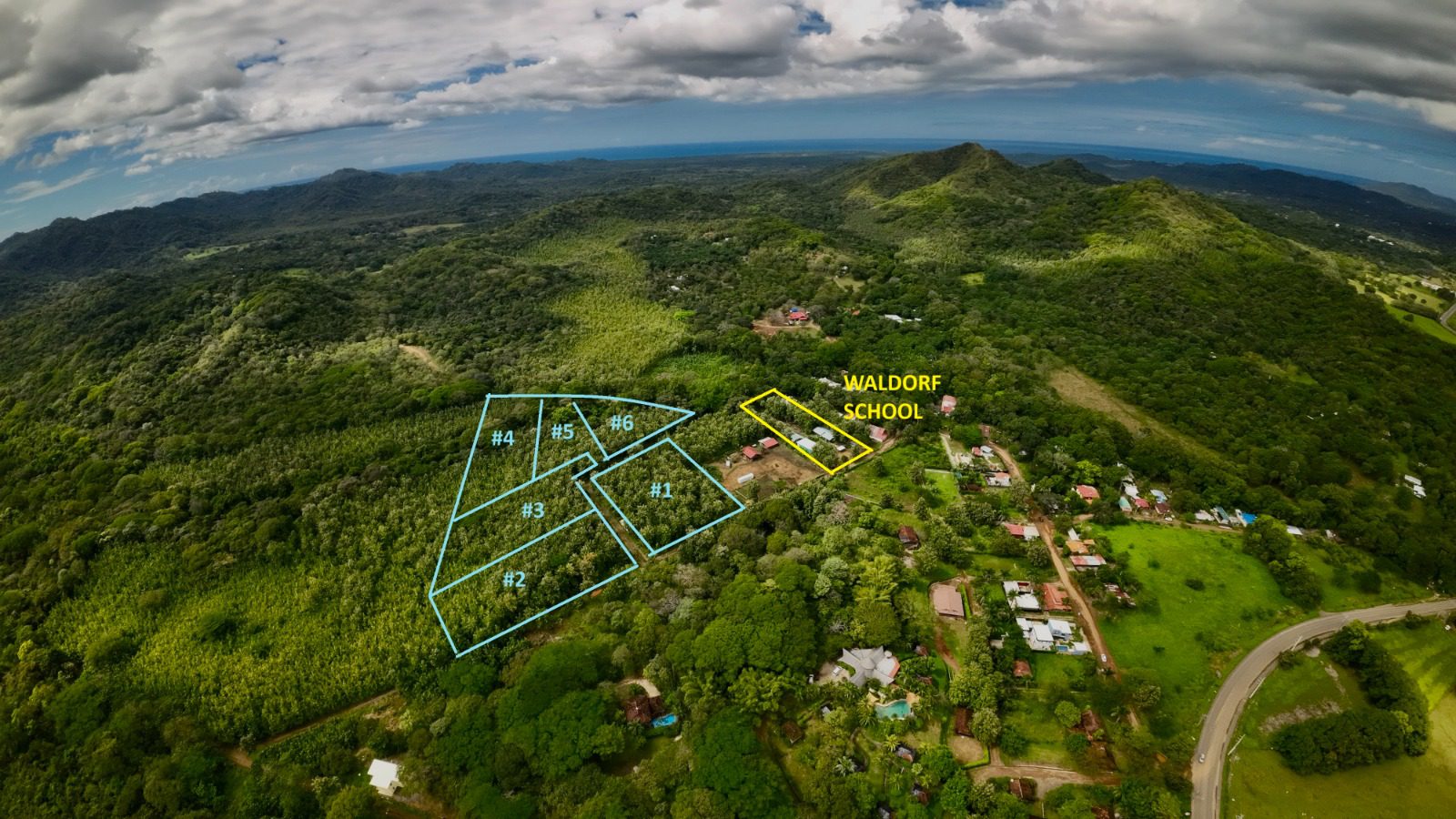 Spacious Family Homesites Near Beaches and Waldorf School